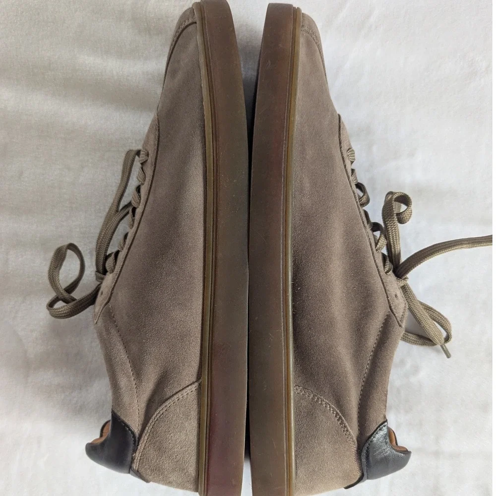 ROAN BED STU‎ Brainstorm Almond Suede Leather Shoes Sneaker Men's Sz 13 Casual
